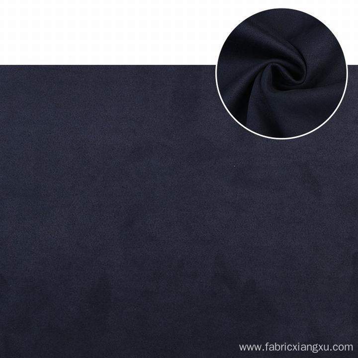 Eco friendly knitted stretch air layer suede fabric