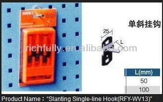 RFY-WV13 Slanting Single-line Hook for packing box