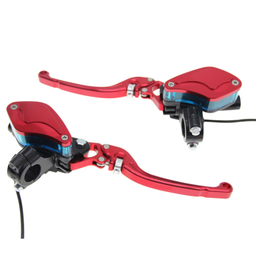 Motorcycle Front Brake Clutch Master Cylinder Reservoir with Handbrake Pump