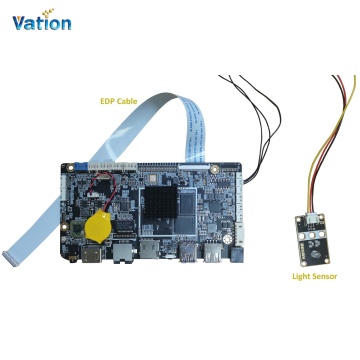 RK3566 023D Android Main Board with 4K LCD Panel, 4G Module, and Dual OS Support (Android 11/Debian)