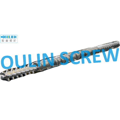100mm, L/D=36 Bimetallic Single Screw and Barrel for HDPE Pipe Extrusion