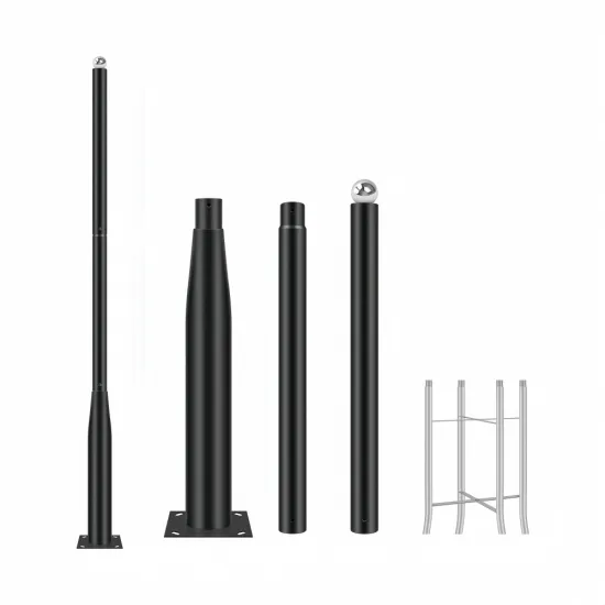 Outdoor Solar Garden Lighting and Lamp Poles: 3m, 4m, 5m, and 6m Options