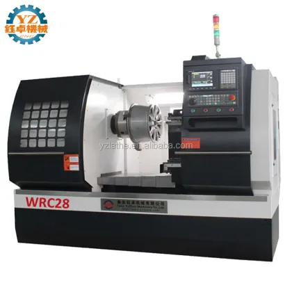 CNC Lathe Machine for Vossen Replica Wheel Rim Repair