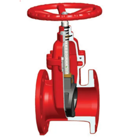 Mechanical Joint Gate Valve Connection Resilient Nrs Gate Valve Awwa C509