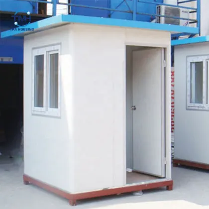 prefabricated portable outdoor security booth for sale