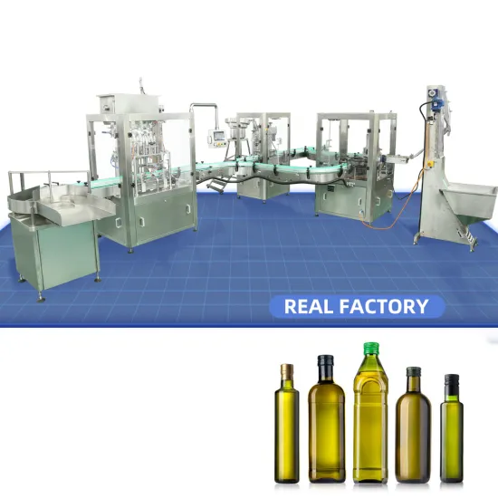 Automatic Liquid Cooking Edible Vegetable Olive Oil Pet Bottle Filling and Capping Machine