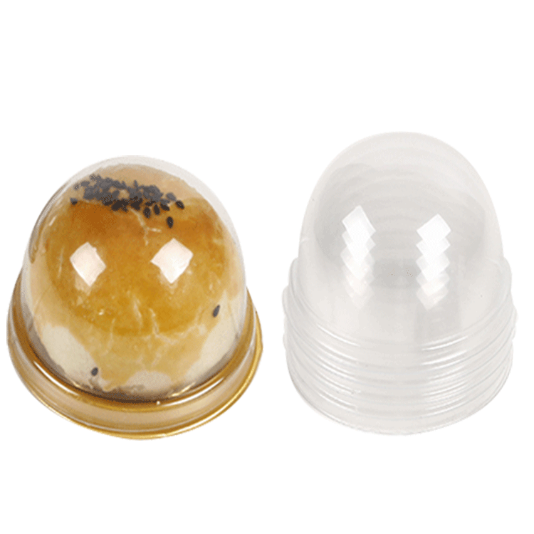 Plastic Clear Dome Mini Cupcake Cake Packaging Box