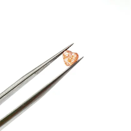 Golden Sunstone Heart Cabochon Gemstone For Pendant Making