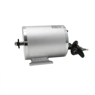 Motorcycle High-Speed Brushless DC Motor 2000W 60V with Mounting Bracket