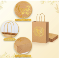 Thank You Gift Bags Kraft Paper with Handles