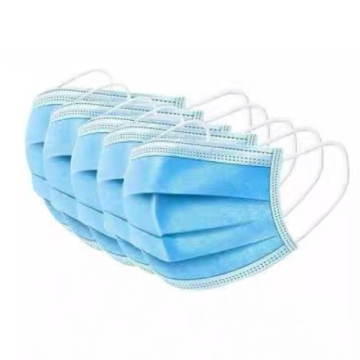 Maschera facciale monouso per respirazione all'ingrosso a 3 strati