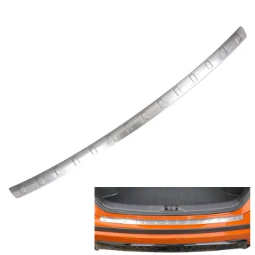 Chromed Rear Bumper Guard and Sill Plate for Nissan Kicks P15 2020