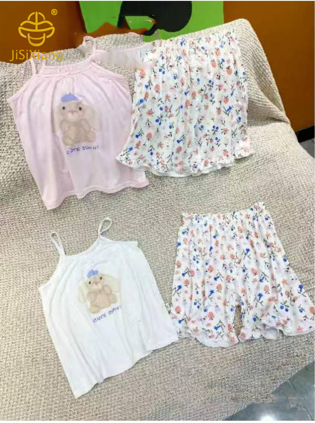 漫画ミルクティーピギーサマーニュードッグハウス半袖