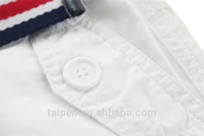 Spring Summer Boys Casual Pants 100% Cotton Shorts White Boys Shorts