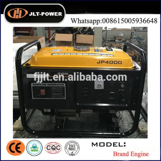 JLT POWER 2.5kw gasoline generator 7hp with CE certificate