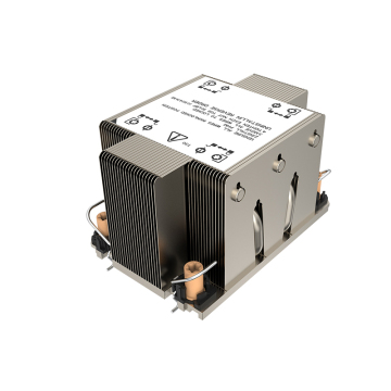 Radiador do servidor CPU LGA 4677 com 5 tubos de calor para resfriamento passivo