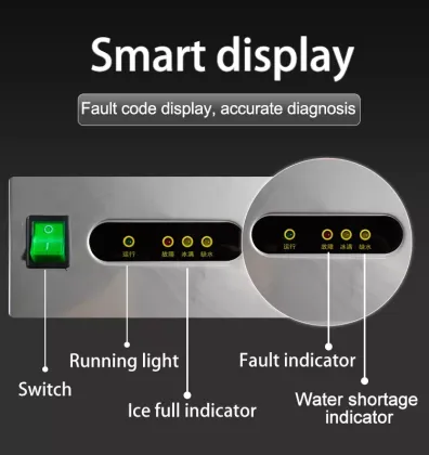 Commercial Snowflake Ice Crusher Snow Maker Machine