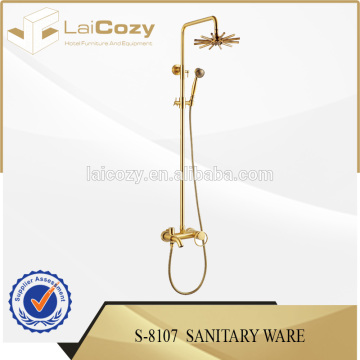 Hotel bathroom sink shower/golden shower for bathroom/stainless steel shower pan