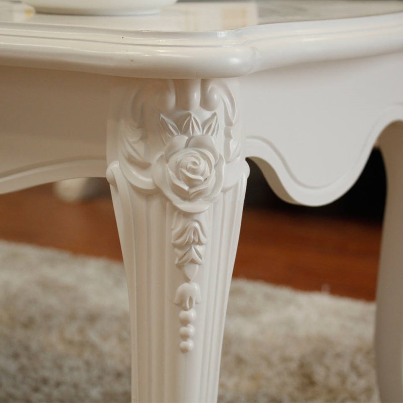 Latest White Wooden Coffee Table Design