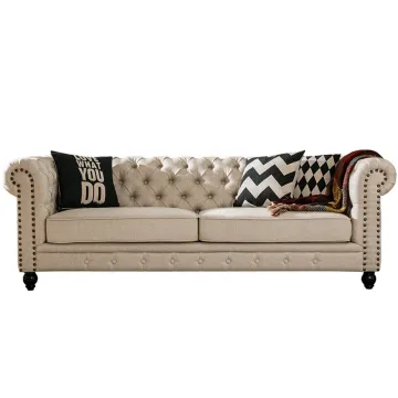 Italian Luxury Fabric Living Room Sofa Sets