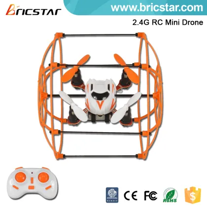 More safely 2.4G flying ball nano drone with lights.