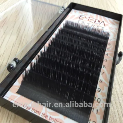your own brand flat lashes with latex free eyelash glue