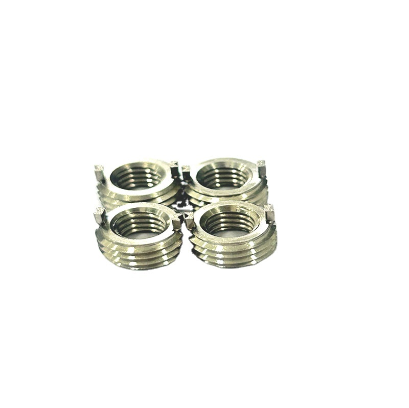 18-8 High Strength Stainless Steel 304 Four Key Locking Heavy Type 3/8 Inch Thread Insert for Wire Product Genre