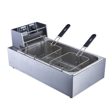 Commercial Electric Deep Fryer - 22L Countertop Deep Fryer
