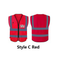 Wholesale Custom Logo Worker Reflective Safety Vest