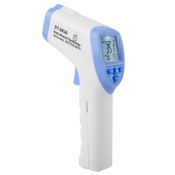 เครื่องวัดอุณหภูมิอินฟราเรดหน้าผาก 0.5 วินาทีตรวจจับไม่สัมผัส