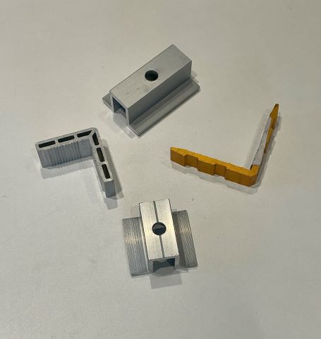 cast corner bracket for aluminum profile