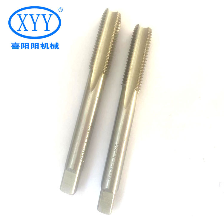 High-Speed HSS Steel Screw Insert ST6*1 Tap Metric Straight Flute Hand Tap for Thread Tapping