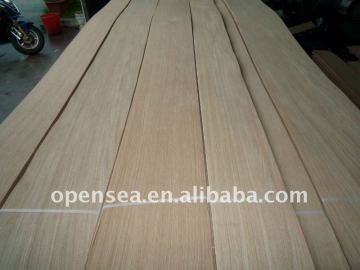 Natural white oak veneer used for door furniture cabenit and so on