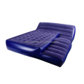 Personalizzazione blu 2in1 materasso ad aria da letto gonfiabile