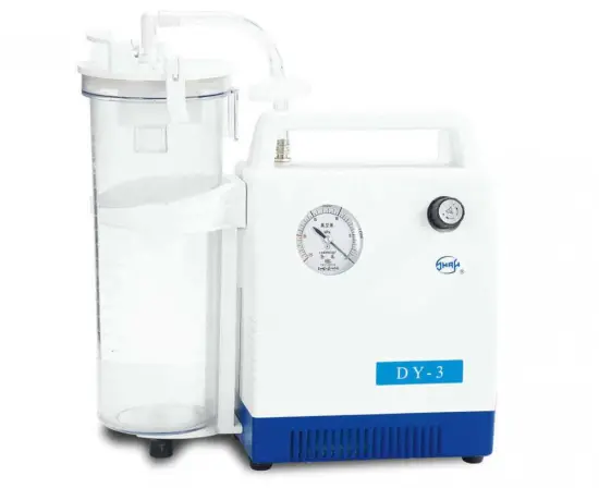 Hospital Instrument Low-Vacuum (High Flow) Suction Unit Model Dy-3 Suction Machine