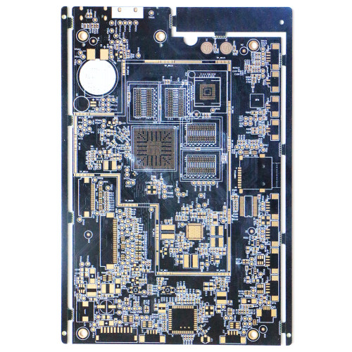 Communication devices immersion gold black color pcb
