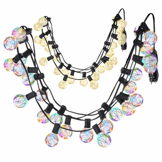 Home Decor Wedding LED Bulb Copper Wire Light String