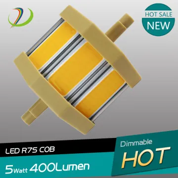 5W Dimmable COB Led R7S 78MM AC 85-265V BASE R7S/RX7S