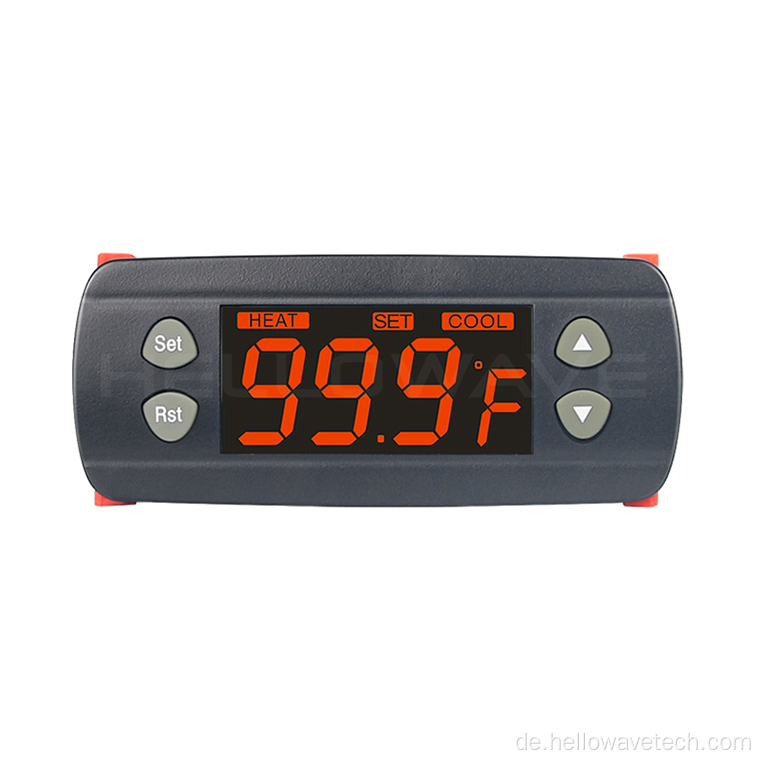 Digitaler Thermostatregler mit 2-Wege-Ausgang