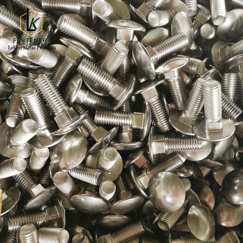 Stainless Steel Round Head Square Neck Carriage Bolts
