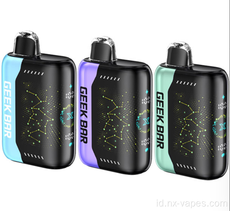 Geek bar pulsa x 25k perangkat vape sekali pakai