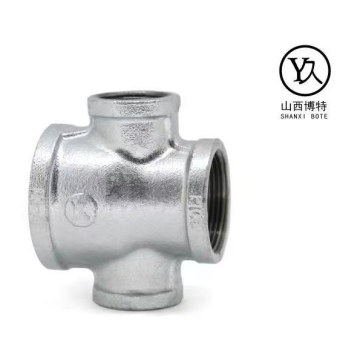 Precision Magang Four-Way Galvanized Couplings