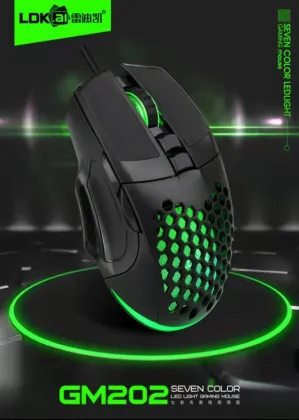 D GM202 RGB Wired Gaming Mouse