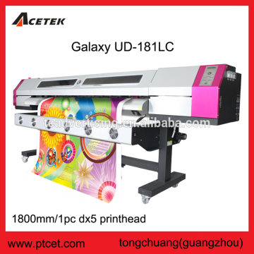 galaxy UD-181LC eco solvent printer with dx5 printhead in guangzhou