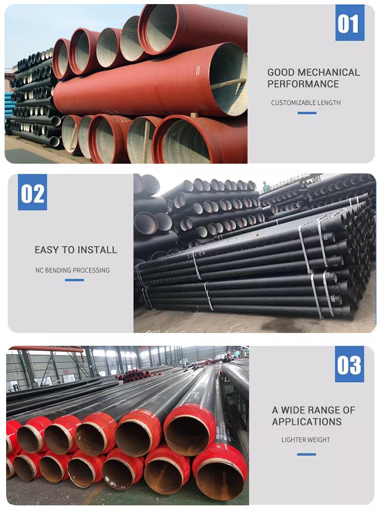 Ductile iron pipe