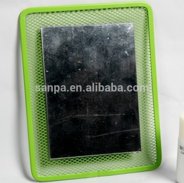 Fancy Home/Office Decoration Metal Wire Mesh Magnetic Mirror