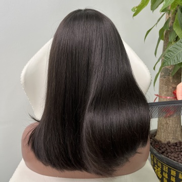 High Quality Straight Short BOB Wigs with Bangs - Brazilian Human Hair Wig Vendors