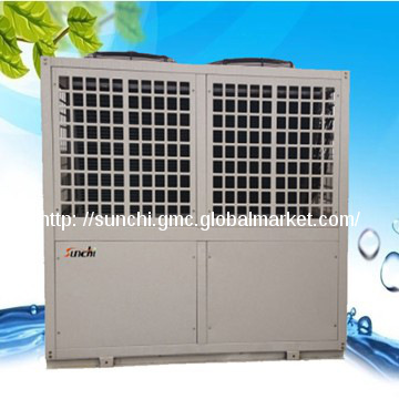 Energy-saving air cooled scroll chiller with fan coil air conditioner