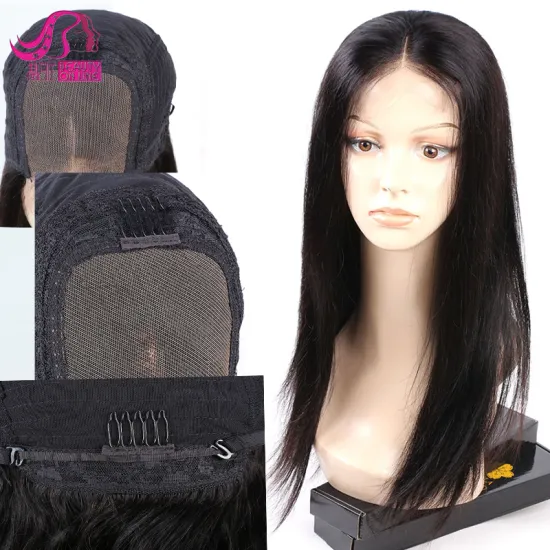 New Hair Wig Natural Remy Hair Peruvian Straight Lace Front Wigs Human Hair for Women