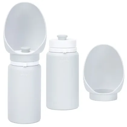 dog water bottle & bowl